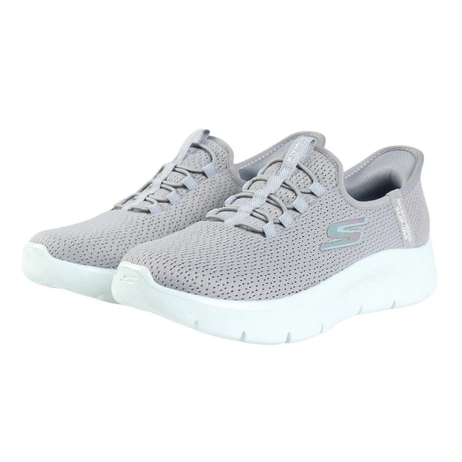 Giày sneaker nữ SKECHERS Slip-ins Go Walk Flex Zabby Xám (124839-GYLB)