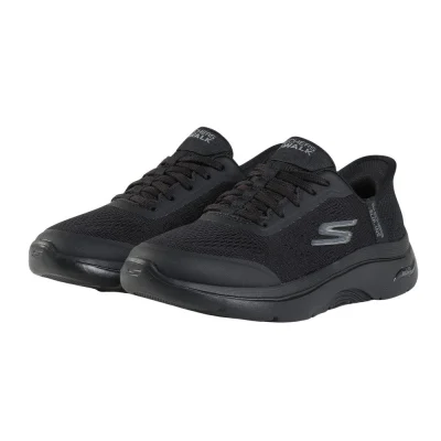 Giày sneaker nữ SKECHERS Go Walk Arch Fit 2.0 Đen (125319-BBK)