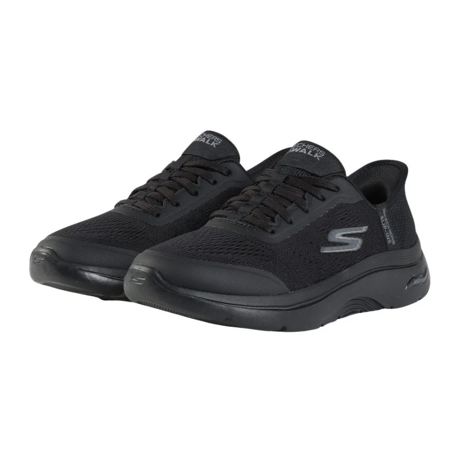 Giày sneaker nữ SKECHERS Go Walk Arch Fit 2.0 Đen (125319-BBK)
