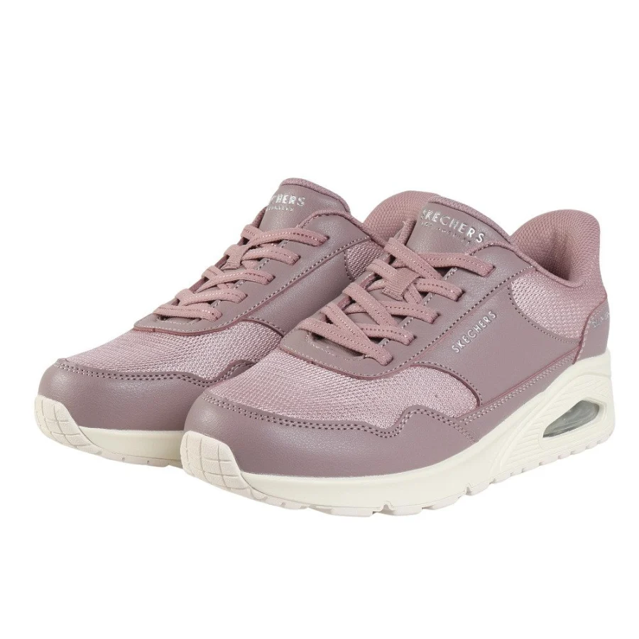 Giày sneaker nữ SKECHERS Uno – Banksia Hồng (177117W-MVE)