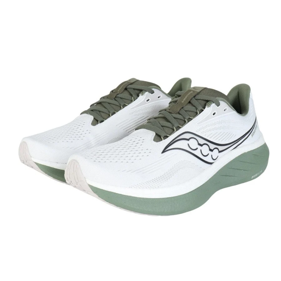 Giày chạy bộ nam SAUCONY Ride 18 Trắng (S21000-138)
