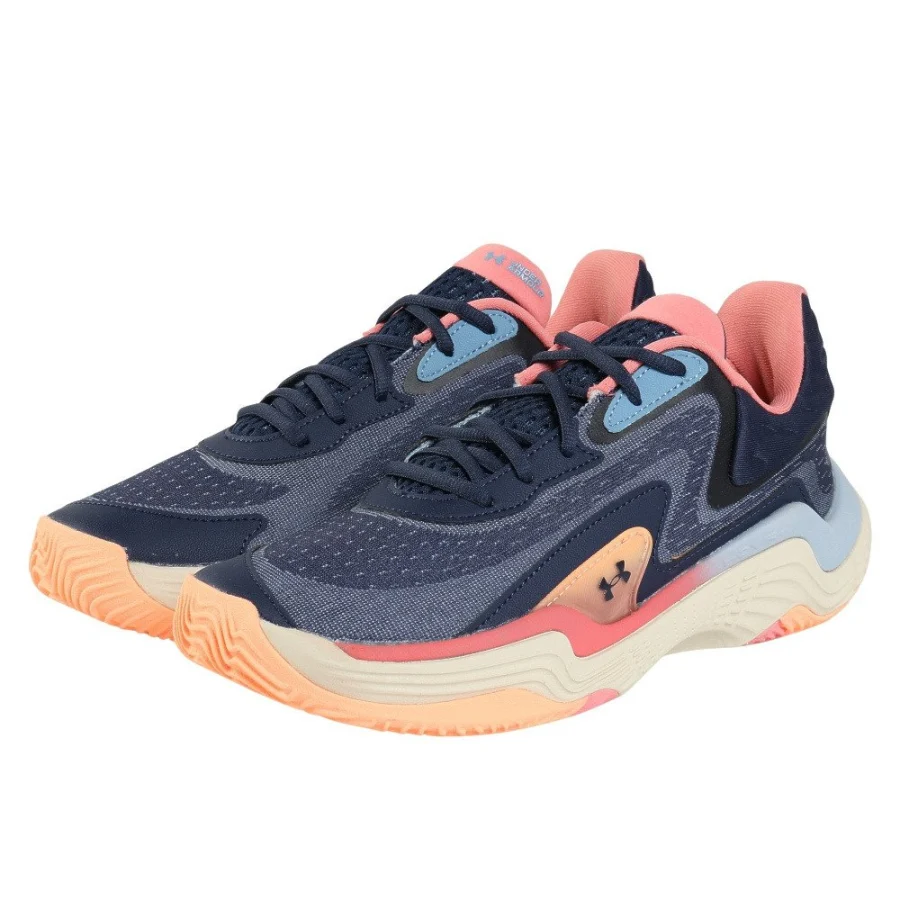 Giày bóng rổ UNDER ARMOUR UA Spawn 7 Xanh Calm (3028461)