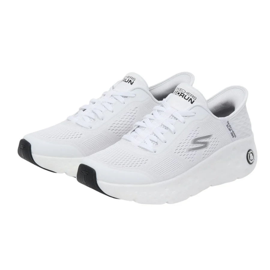 Giày chạy bộ nam SKECHERS Max Cushioning Trắng (220701-WBK)