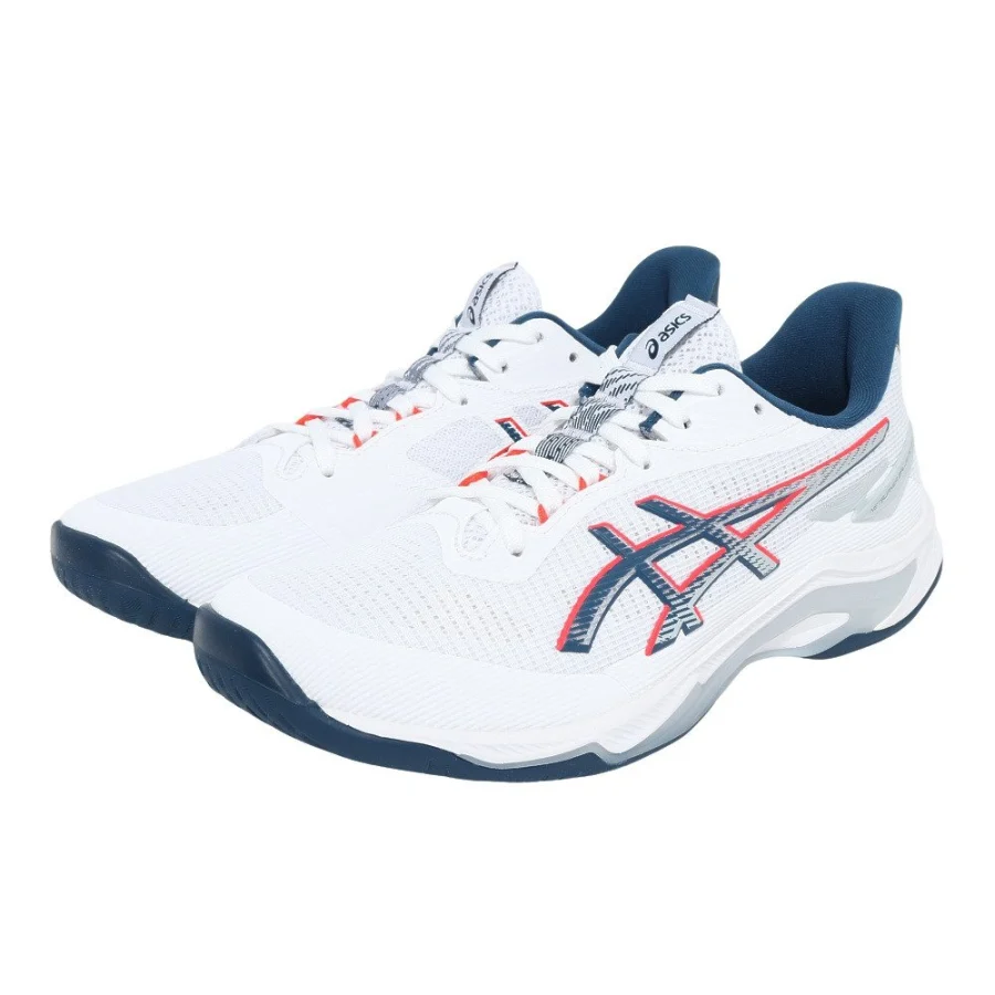 Giày bóng chuyền ASICS NETBURNER BALLISTIC FF 4 Trắng (1053A070.101)