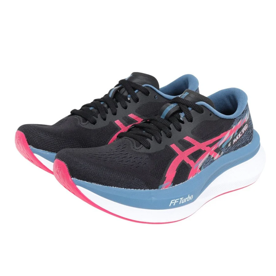 Giày chạy bộ nữ ASICS Magic Speed 4 Đen (1012B676.001)