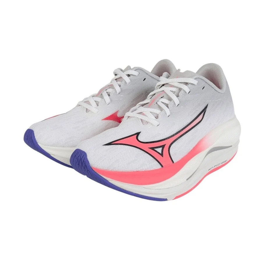 Giày chạy bộ nữ MIZUNO Wave Rebellion Flash 3 Trắng Hồng (J1GD253521)