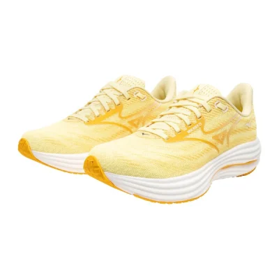 Giày chạy bộ nữ MIZUNO Wave Rider 29 Vàng Trắng (J1GD250326)