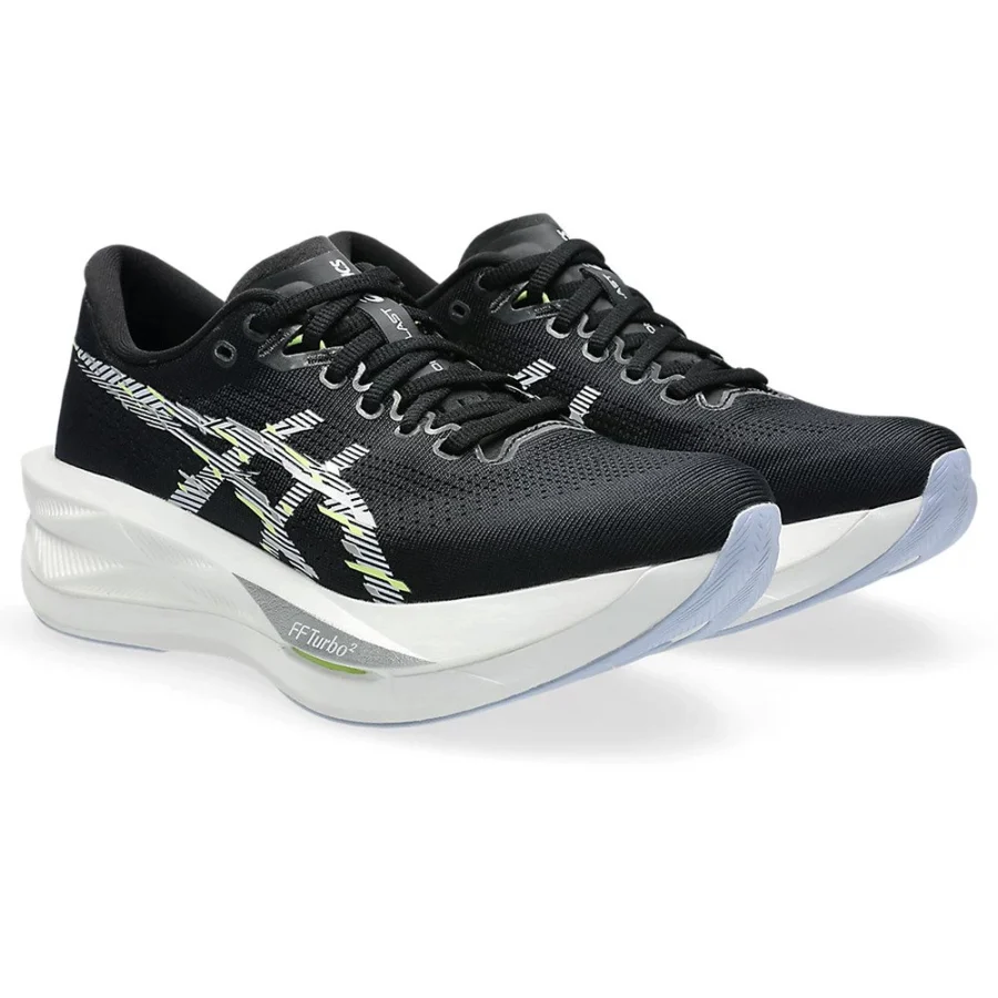 Giày chạy bộ nữ ASICS SONICBLAST Đen/Xanh (1012B862.001)