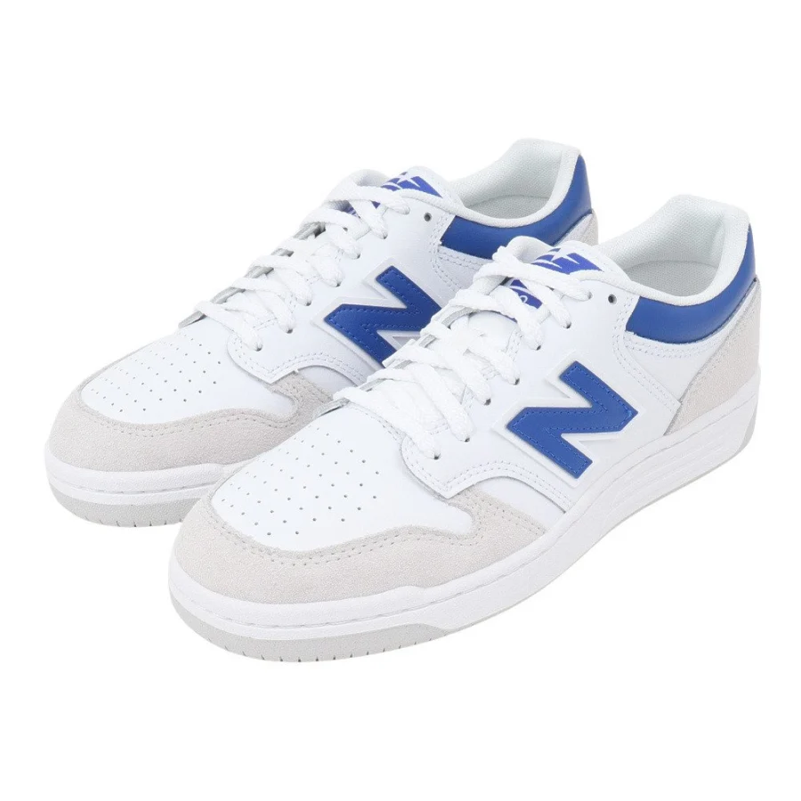 Giày sneaker new balance 480 Trắng với Xanh Biển (BB480LBI)