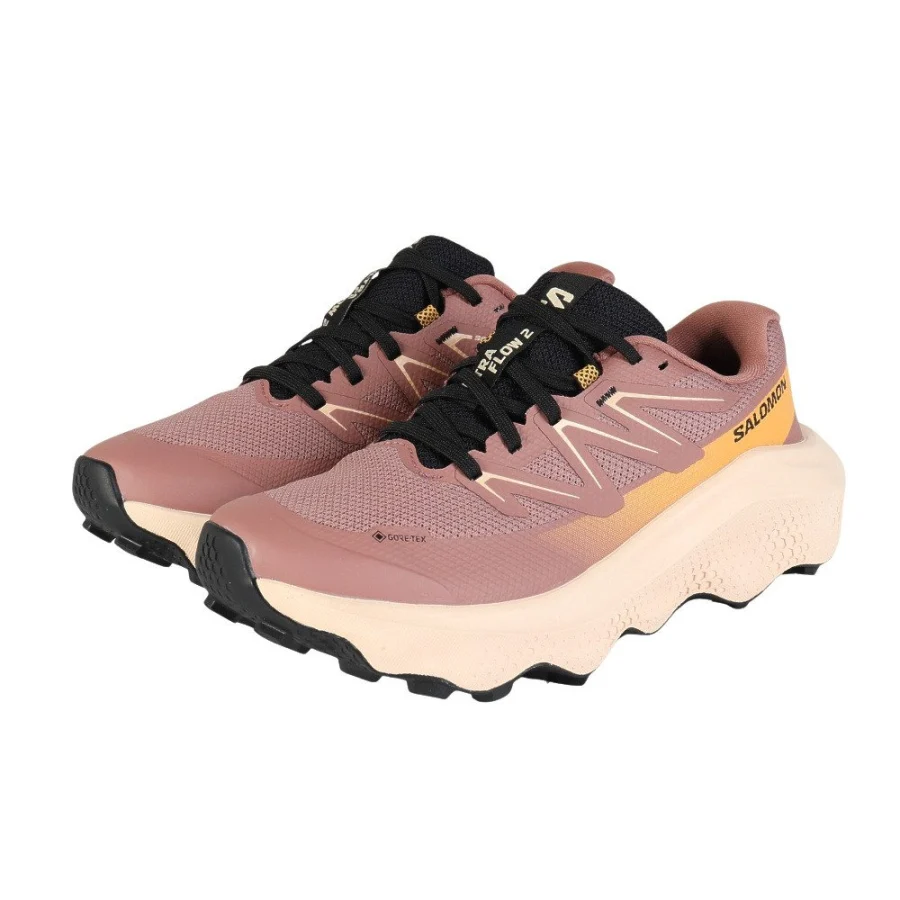 Giày chạy bộ nữ SALOMON Ultra Flow 2 GORE-TEX Nâu (L47884500)