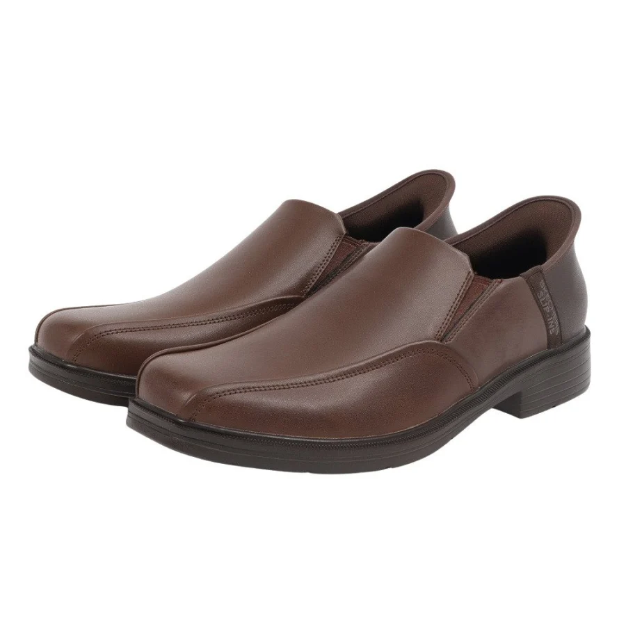 Giày sneaker nam SKECHERS Caswell Flantone Nâu (205169-COG)