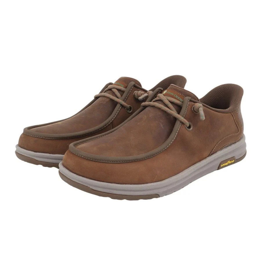 Giày sneaker nam SKECHERS MELSON2.0 ALDRIC Nâu (256035-DSRT)