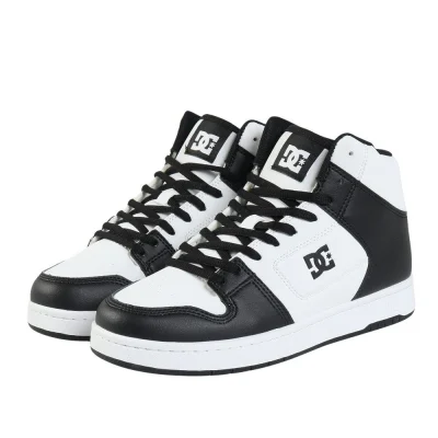 Giày sneaker nam DC SHOES MANTECA 4 HI SN Trắng Đen (25FWDM005301WBW)