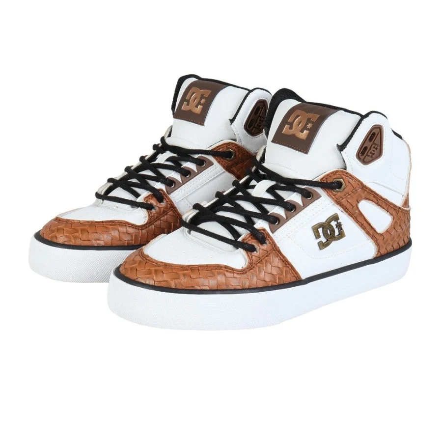 Giày sneaker nam DC SHOES Pure Trắng (DM254301WBR)