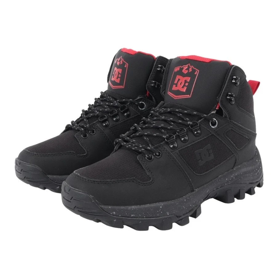 Giày sneaker nam DC Shoes GLAZE Đen Đỏ (25FWDM254606BKR)