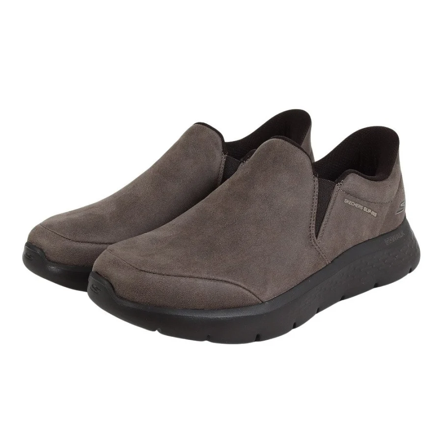 Giày sneaker nam SKECHERS GO WALK Flex – Ray Nâu (216334-DKTP)