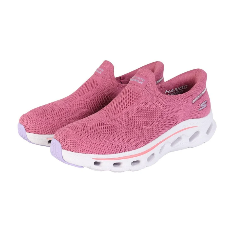 Giày sneaker nữ SKECHERS GO WALK Glide-Step 2.0 – Annett Hồng (125120-MVMT)