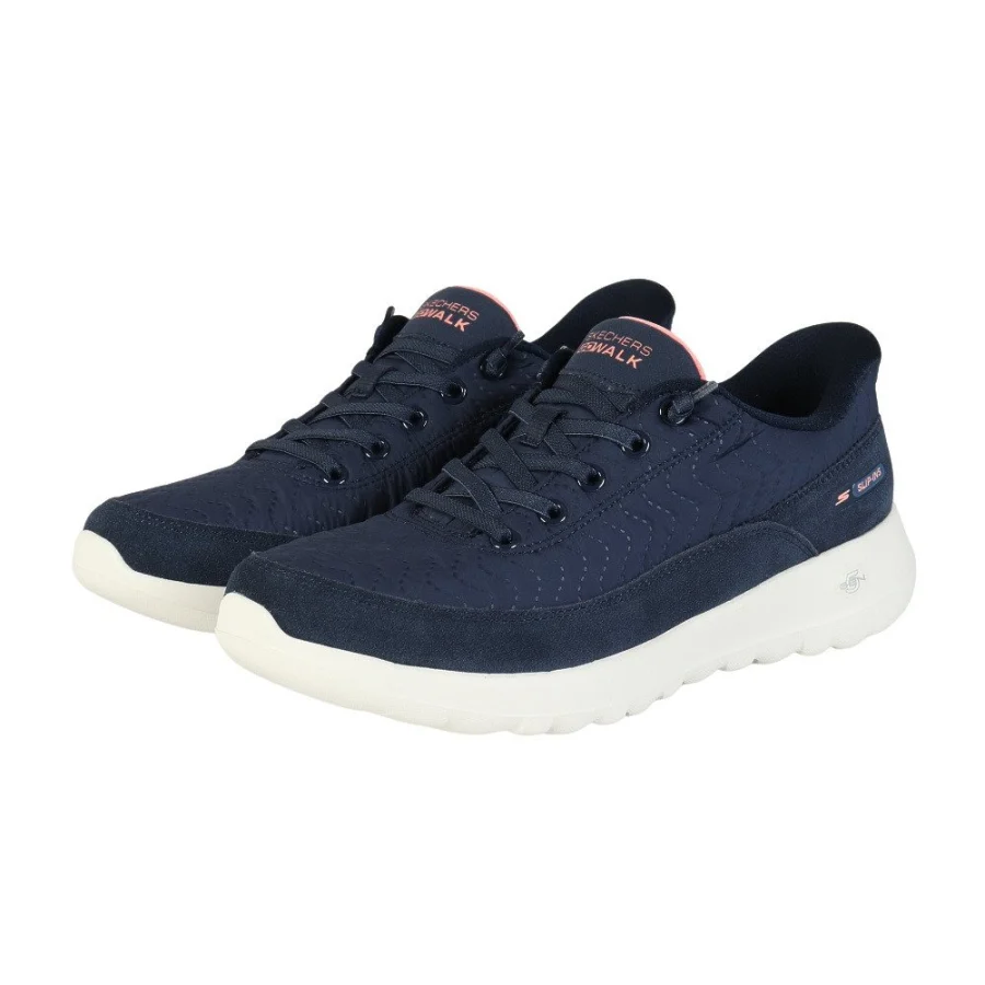 Giày sneaker nữ SKECHERS GOwalk JOY Xanh Navy (125708-NVY)