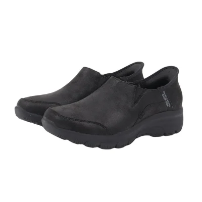Giày sneaker nữ SKECHERS Easy Going Drive On Đen (158630-BBK)