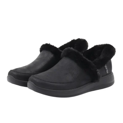Giày sneaker nữ SKECHERS Cozy Escape Đen (168114-BBK)
