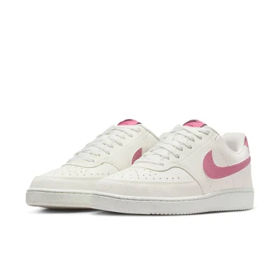 Giày sneaker nữ NIKE Court Vision LOW Trắng Hồng (DH3158-117)