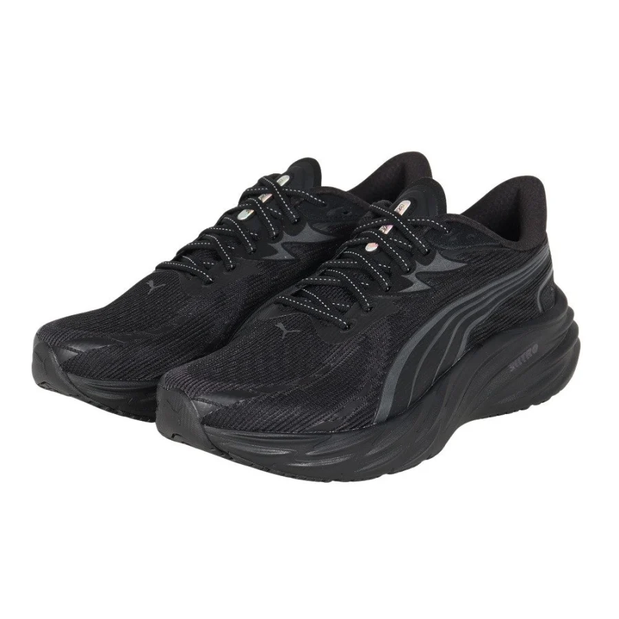 Giày chạy bộ nam PUMA Velocity 4 Wide Đen (31206601)
