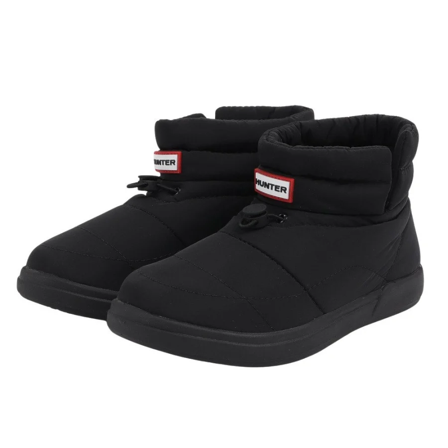 Giày sneaker Hunter Cozy Puff Side Vent Bootie Đen (UFS7112WWU-BLK)