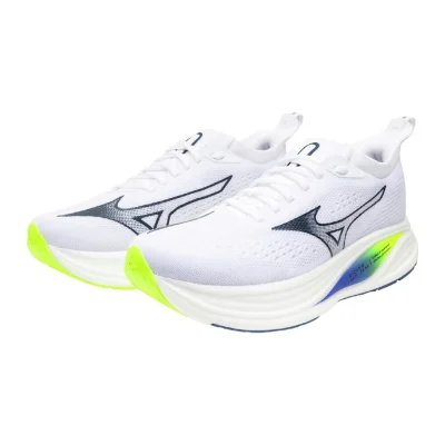 Giày chạy bộ nam MIZUNO Neozen 2 Trắng Xanh Blue (J1GC268601)