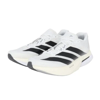 Giày chạy bộ nam adidas Adizero Boston 13 Trắng Đen (ONE38-JS4939)