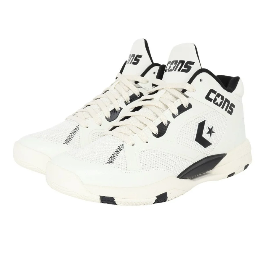 Giày bóng rổ nam CONVERSE CONS AR MD O/B Trắng/Đen (33500530)
