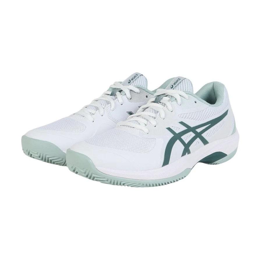 Giày tennis nam ASICS GAME FF CLAY/OC Trắng (1041A490.104)