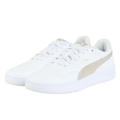 Giày sneaker nữ PUMA Court Rally Metallic Trắng (40605801)