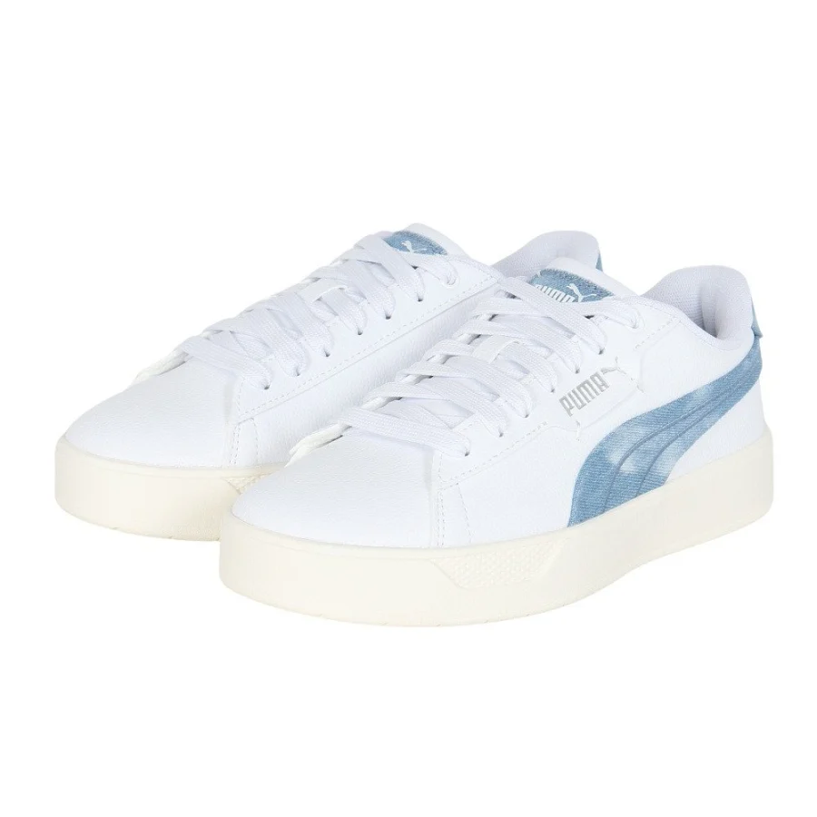 Giày sneaker nữ PUMA Smash Denim Trắng (40740101)