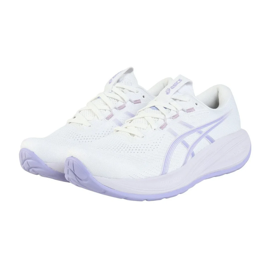 Giày chạy bộ nữ ASICS Gel Cumulus 28 Trắng/Xanh (1012B919.101)