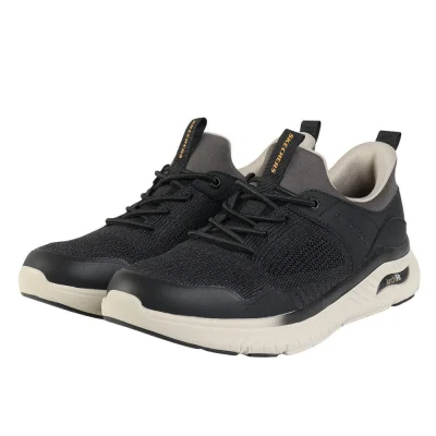 Giày sneaker nam SKECHERS Arch Crosser Đen (205340-BLK)