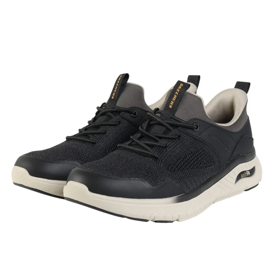 Giày sneaker nam SKECHERS Arch Crosser Đen (205340-BLK)