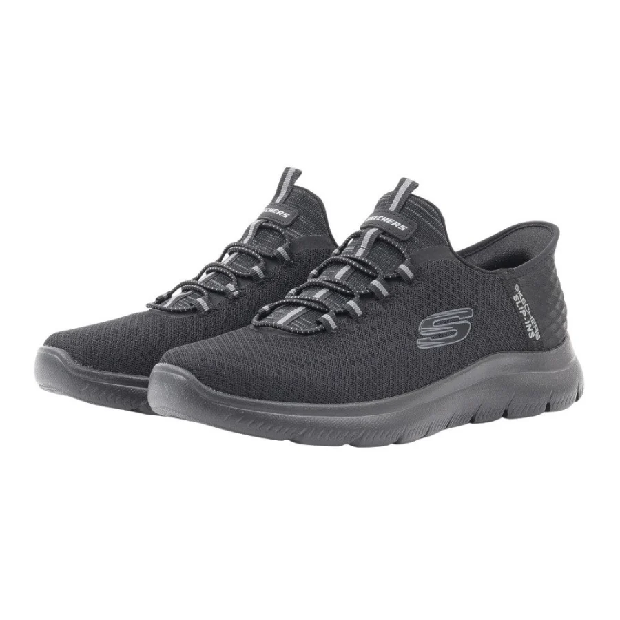 Giày sneaker nam SKECHERS Samitts – High Range Đen (232457-BBK)