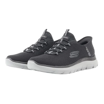 Giày sneaker nam SKECHERS Samitts High Range Đen (232457-BKCC)