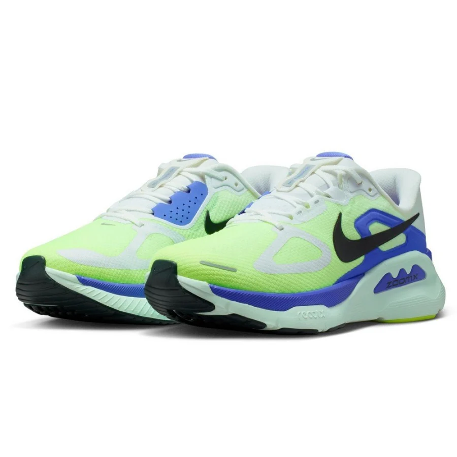 Giày chạy bộ nam NIKE Structure Plus Trắng/Xanh Dương/Xanh Lá (HQ3048-111)