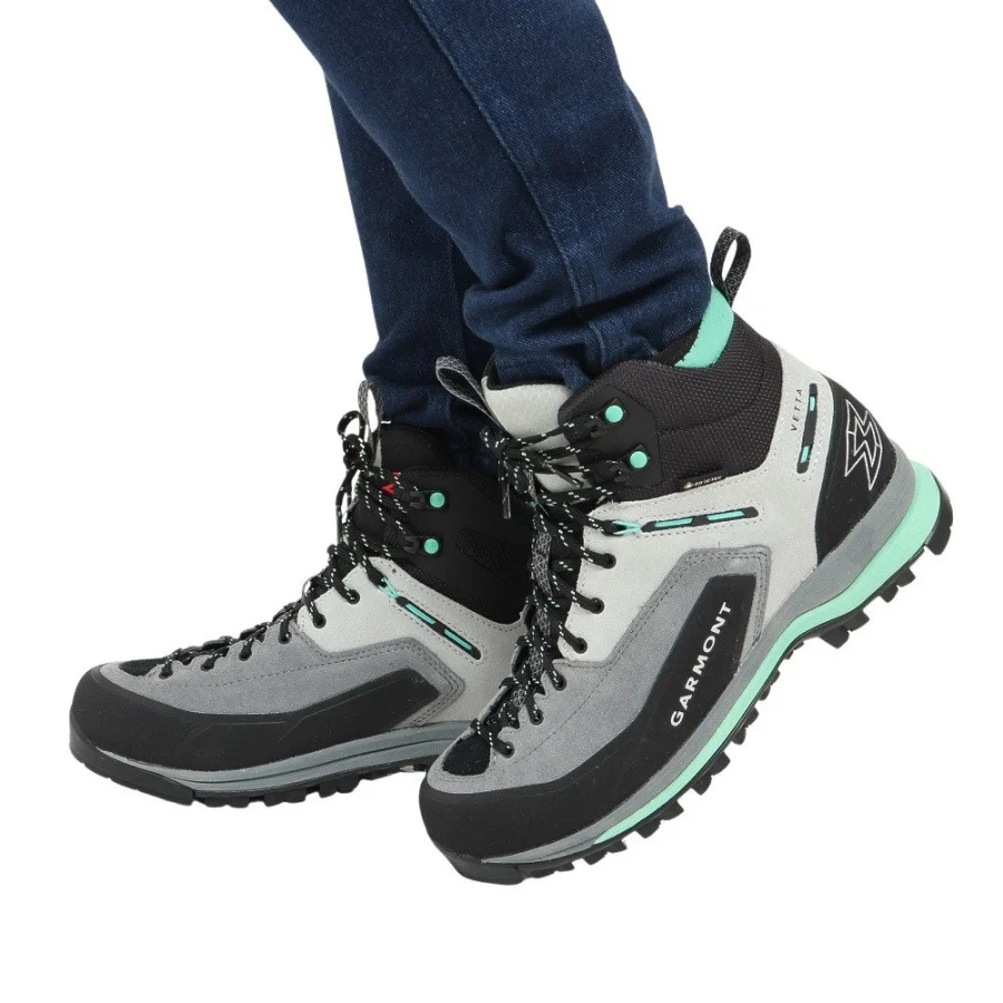 Giày leo núi nữ GARMONT GTX WMS Xám Xanh (481074/613)