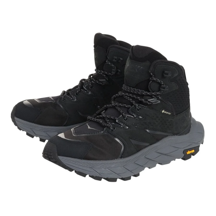Giày leo núi nữ HOKA Anacapa Mid GTX Đen (1119372-BBLC)