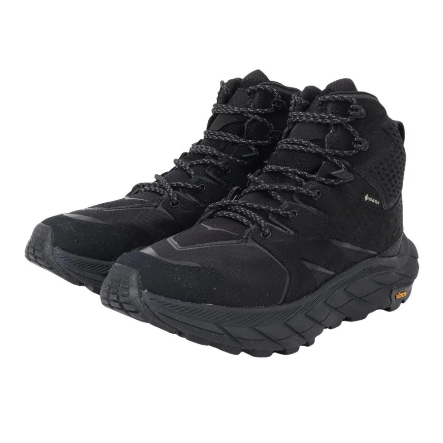 Giày leo núi nam HOKA ANACAPA MID GTX Đen (1122018-BBLC)