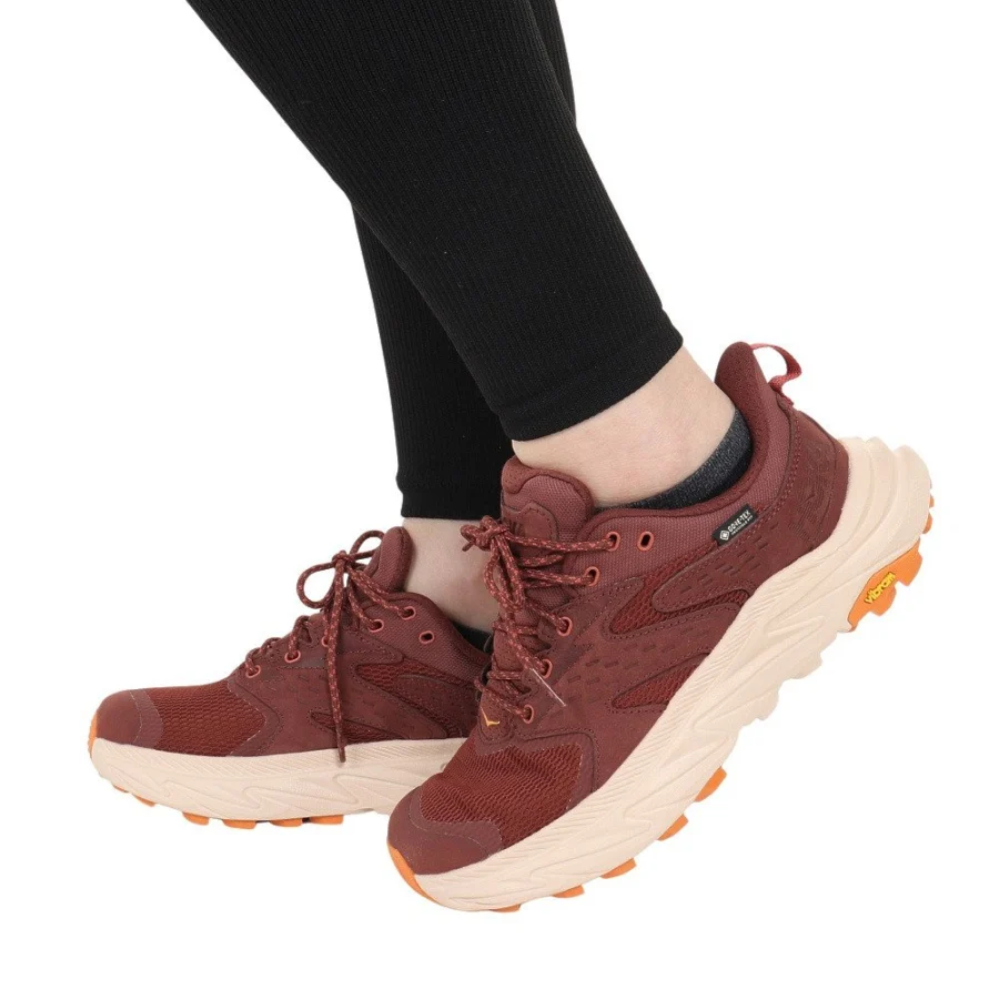 Giày leo núi nữ HOKA ANACAPA 2 LOW GTX Nâu (1142830-SERT)