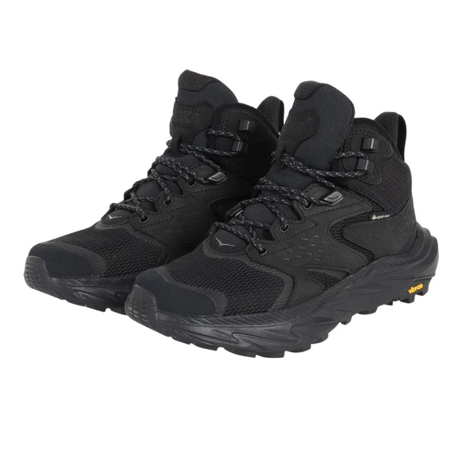 Giày leo núi nữ HOKA ANACAPA 2 MID GTX Đen (1142831-BBLC)