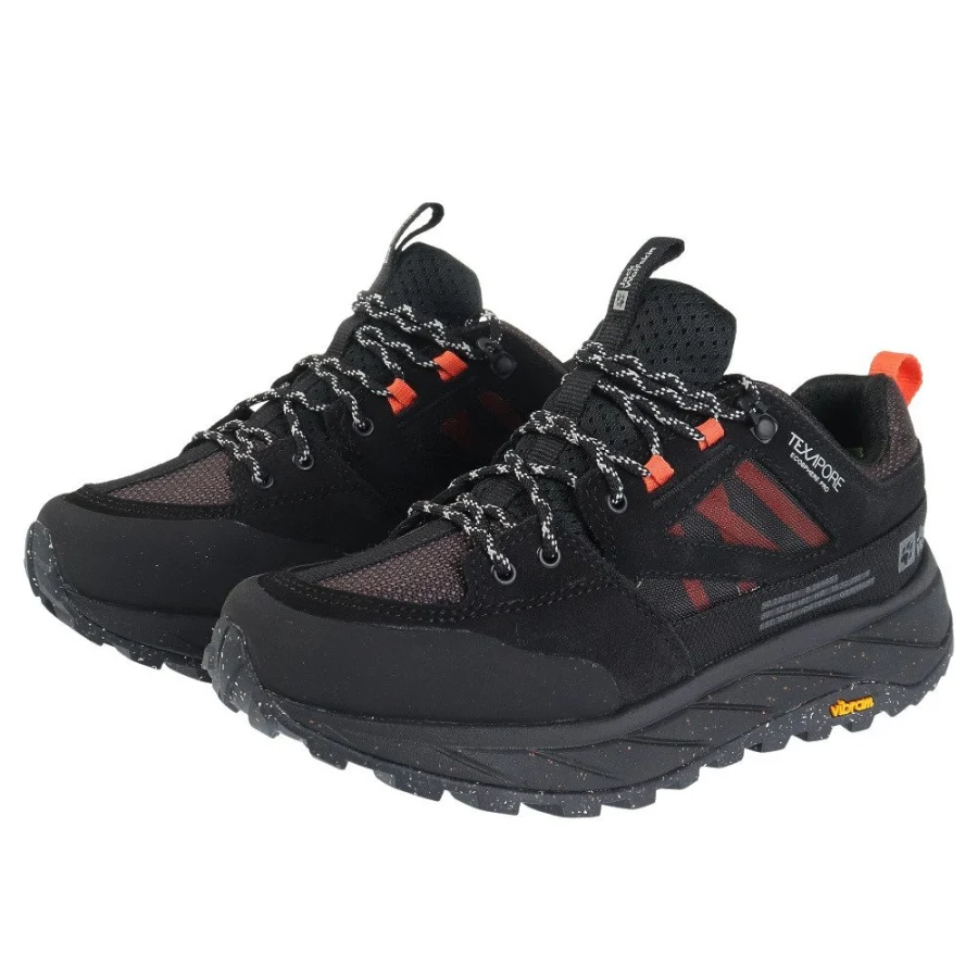 Giày leo núi nữ JackWolfskin Terrex Quest Texapore LOW W Đen (4056411-6350)