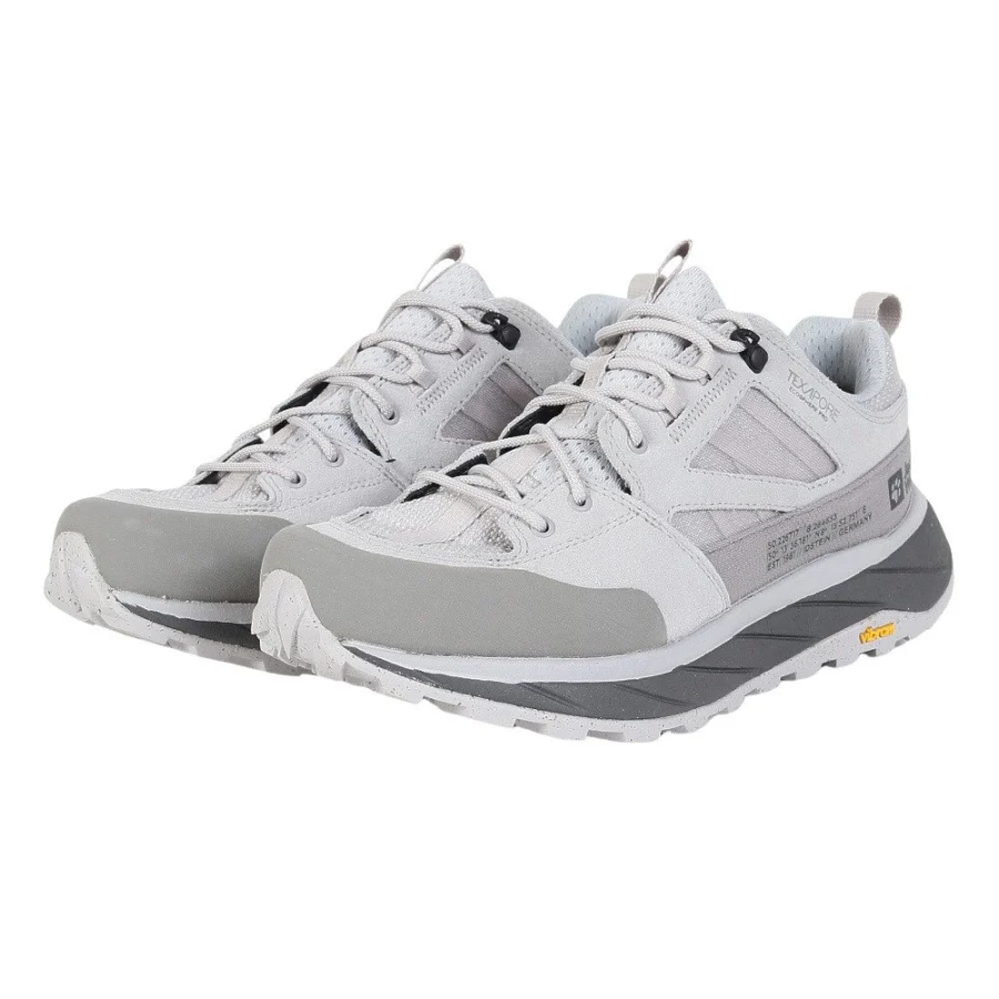 Giày leo núi nam JackWolfskin TERRAQUEST TEXAPORE LOW M Xám (4056401-6301)