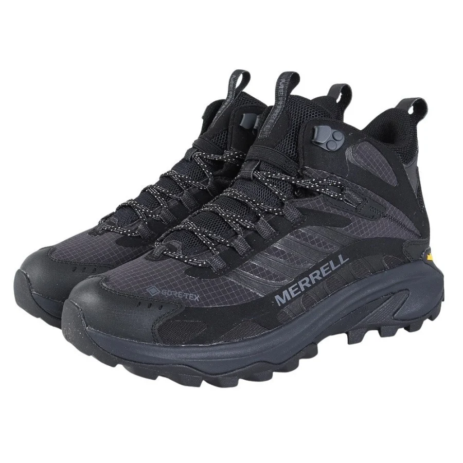 Giày leo núi nam MERRELL Moab Speed 2 Mid Đen (037501)