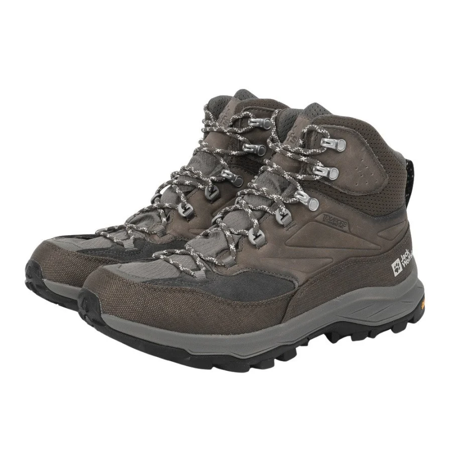 Giày leo núi nam JackWolfskin Silrox Texapore Nâu (4064301-5719)