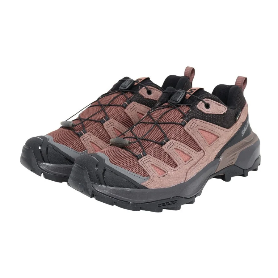 Giày leo núi nữ SALOMON X ULTRA 360 LEATHER GORE-TEX Đen (L47571500)